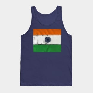 Indian flag Tank Top